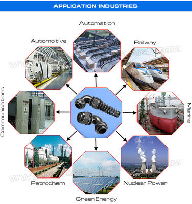 90° Elbow Hermetic Cable Glands