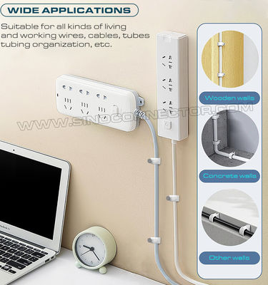 Ø2.5mm~25mm Plastic Cable Clips